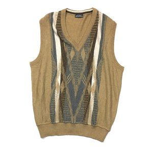 Cooper 3D Cosby Style Sweater Vest Canada Made
